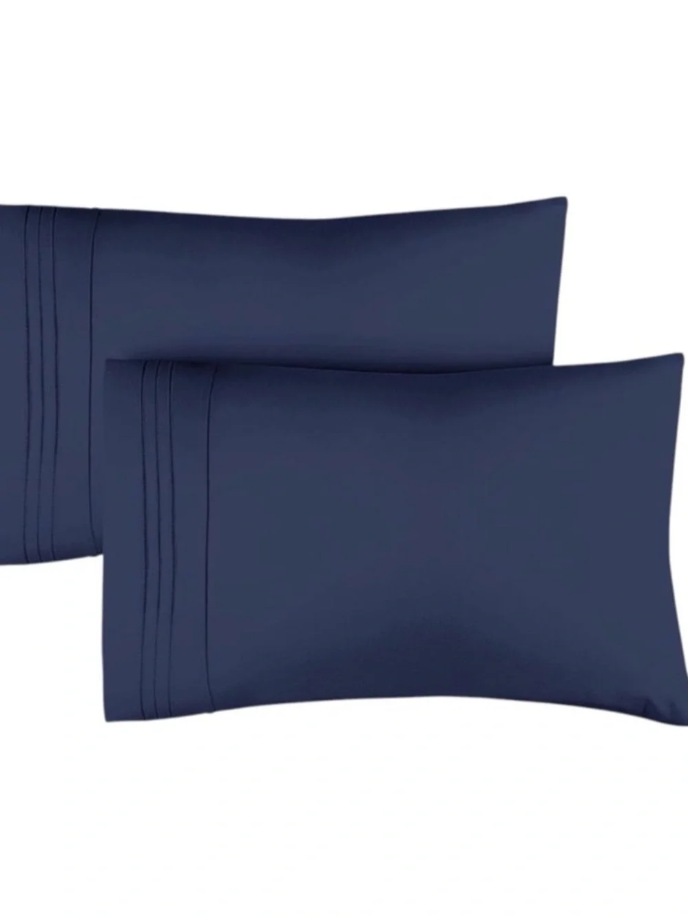 NWT- CGK Linens Navy Pillowcase Set - Luxury Soft Bedding